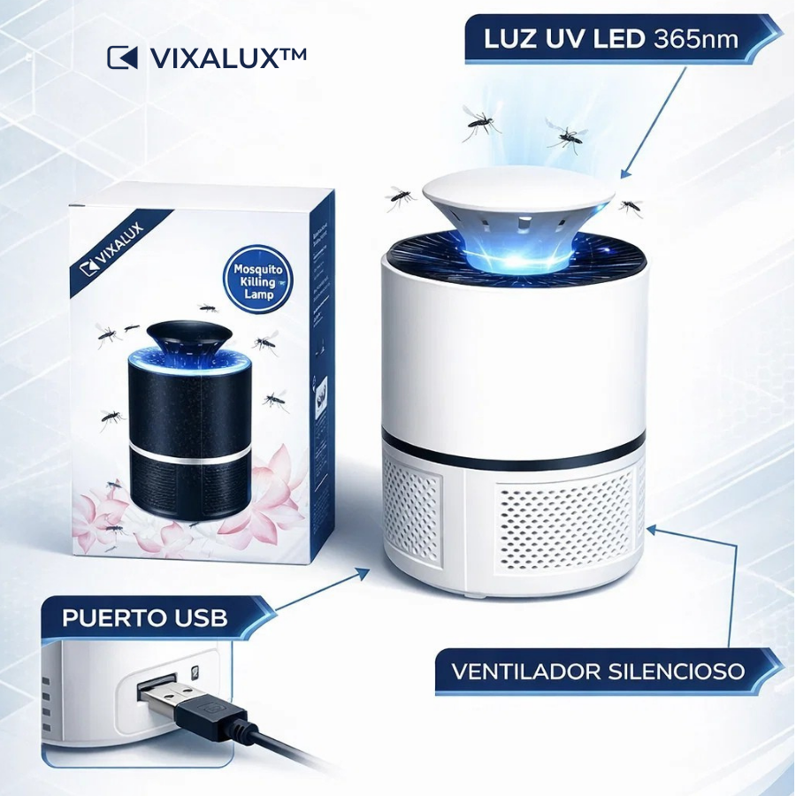 Lampara mata mosquitos